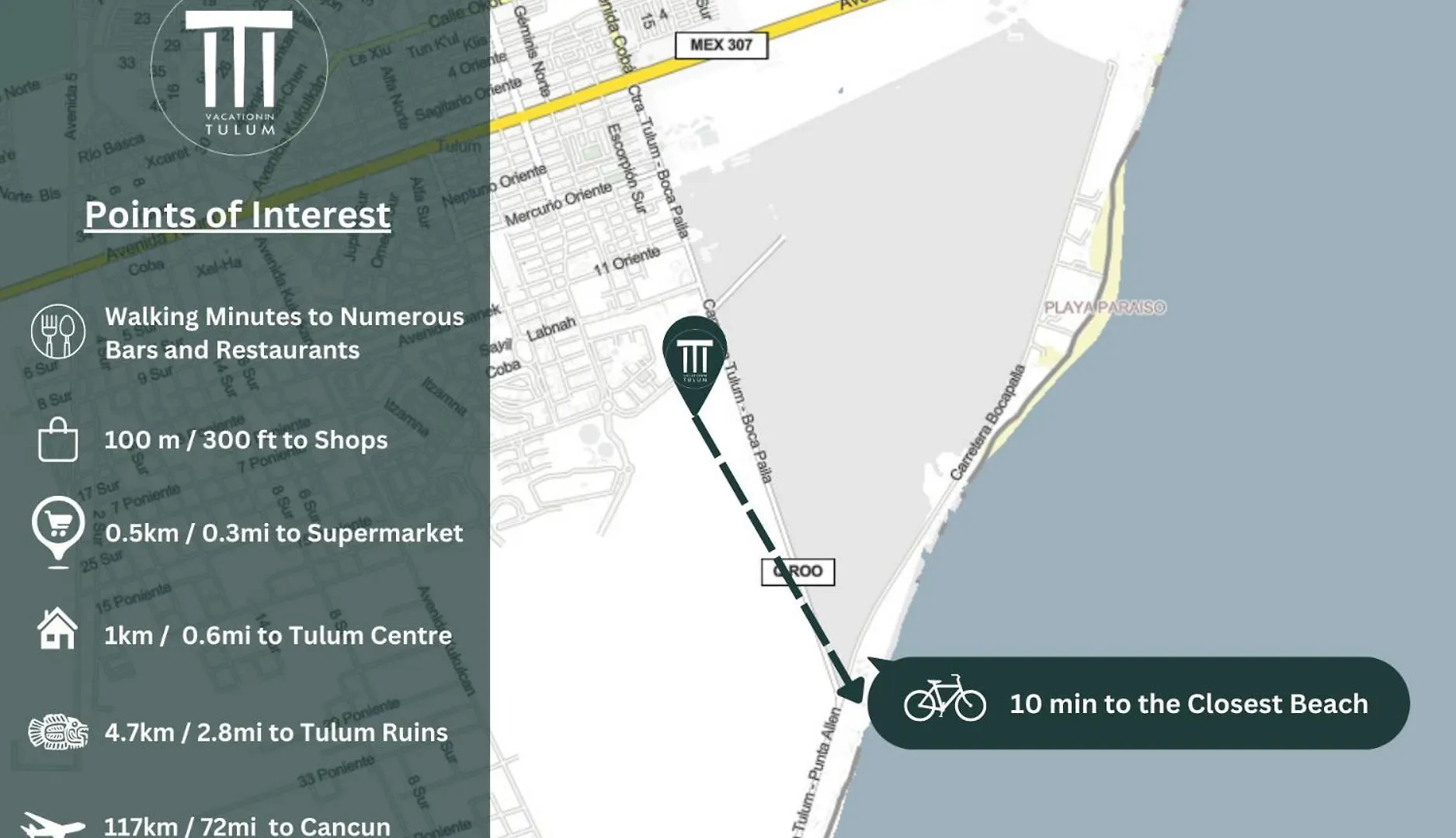 Fast Wi-Fi 1Br In Tulum With Pool, Restaurant, Gym Apartment Mexico