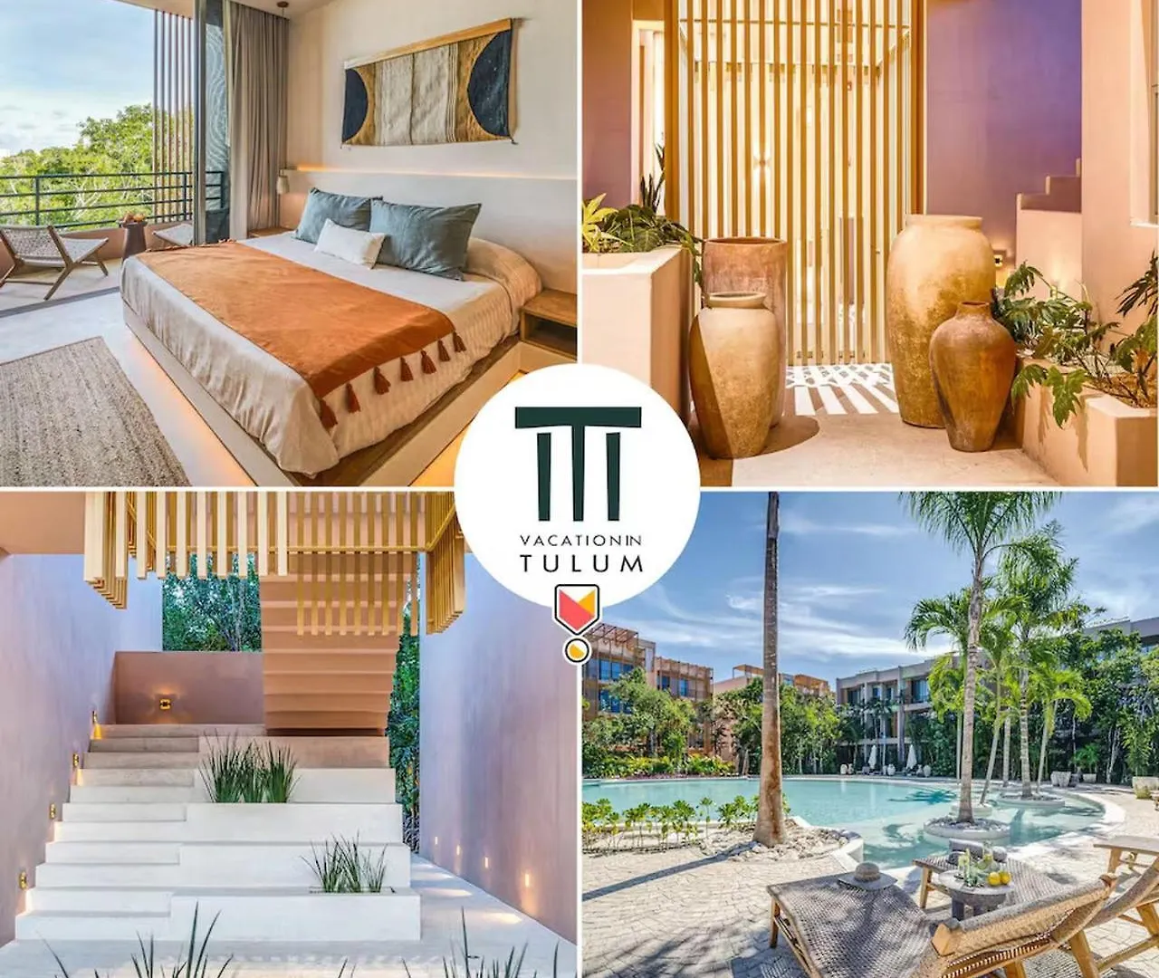 Fast Wi-Fi 1Br In Tulum With Pool, Restaurant, Gym Apartment