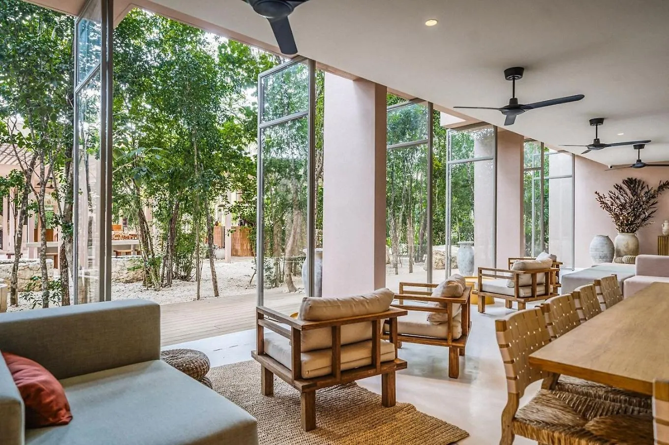 Fast Wi-Fi 1Br In Tulum With Pool, Restaurant, Gym Διαμέρισμα 0*,